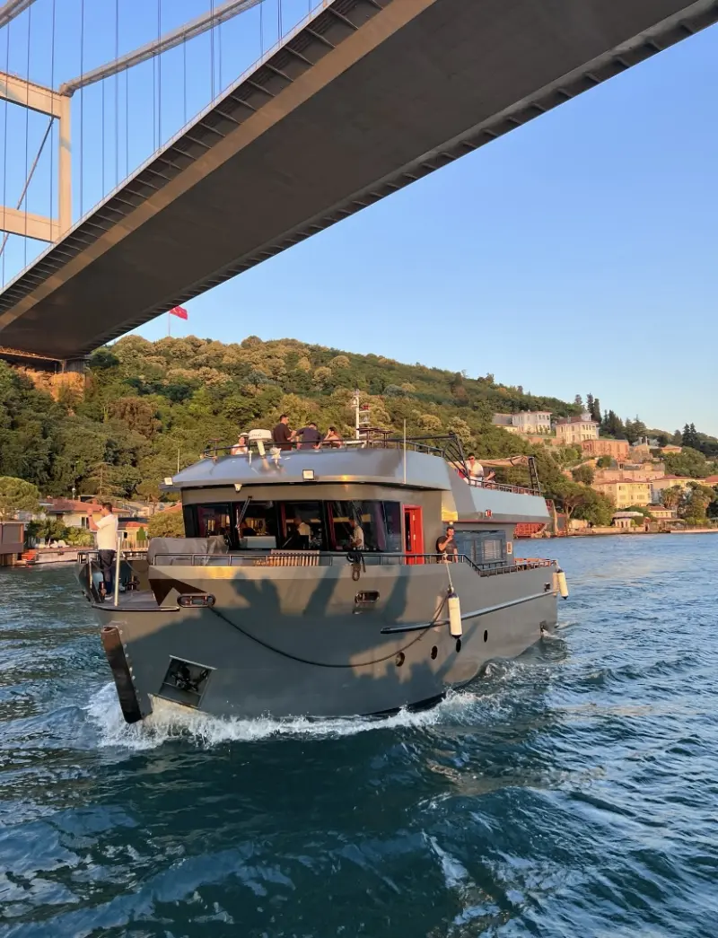 #1191 - Özel Yapım 17m للإيجار قارب ترفيهي