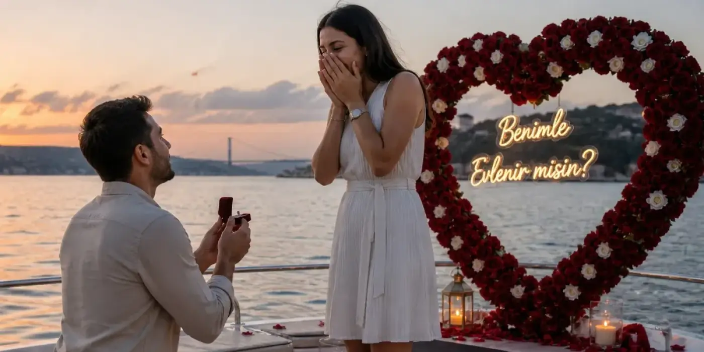 Teknede Ekonomik Seçeneklerle Evlilik Teklifi - Kolayyat