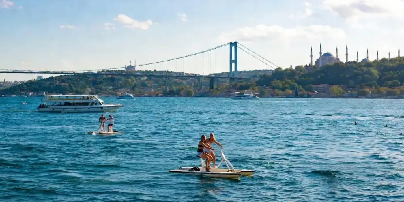 Deniz Bisikleti Etkinliği: İstanbul Boğazı’nda Unutulmaz Bir Deneyim - Kolayyat
