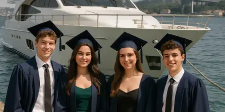 Mezuniyet Kutlamanızı Yatta Yapmak İçin Hangi Özelliklere Dikkat Etmelisiniz? - Kolayyat