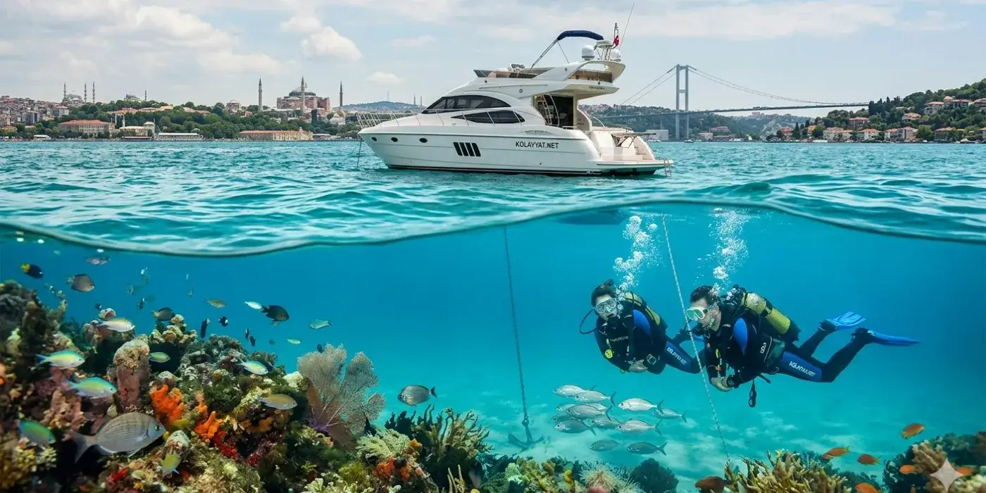 Teknede / Yatta Dalış Etkinliği: İstanbul Tekne Kiralama ile Keşfe Açılın - Kolayyat