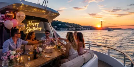 Teknede / Yatta Doğum Günü: İstanbul Tekne / Yat Kiralama ile Farklı Bir Deneyim - Kolayyat