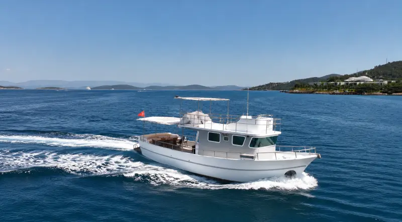 #1305 - Özel Yapım 13m Kiralık Gezinti Teknesi