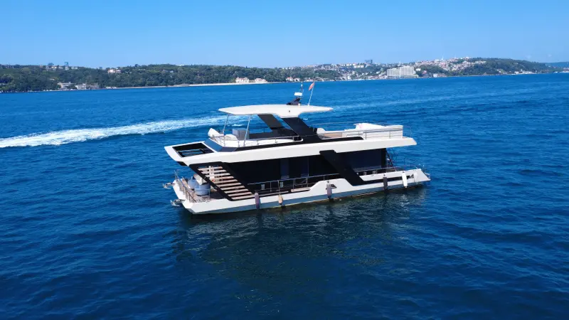 #1312 - Özel Yapım 18m Kiralık Villa Tipi Tekne - 3
